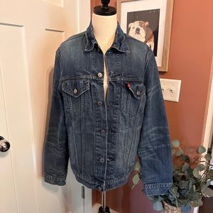 Vintage | Levi Strauss | men’s | flannel lined | button up | M/L | jean jacket